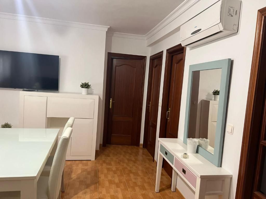Salón con aire acondicionado